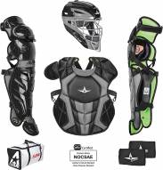 All Star System7 Axis NOCSAE Certified Two Tone Baseball Catcher's Gear Set - Ages 12-16 - SCUFFED