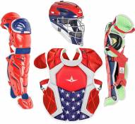 All Star System7 Axis NOCSAE Certified Senior Pro Catcher's Kit - Ages 12-16