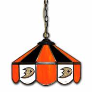 Anaheim Ducks 14" Glass Pub Lamp