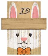 Anaheim Ducks 19" x 16" Easter Bunny Head