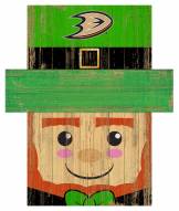 Anaheim Ducks 19" x 16" Leprechaun Head