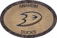 Anaheim Ducks 46" Team Color Oval Sign