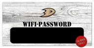 Anaheim Ducks 6" x 12" Wifi Password Sign