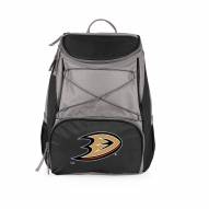 Anaheim Ducks Black PTX Backpack Cooler