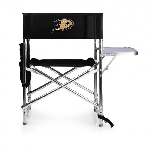 Anaheim Ducks Black Sports Folding Chair