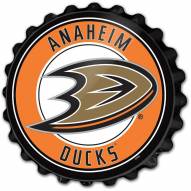 Anaheim Ducks Bottle Cap Wall Sign