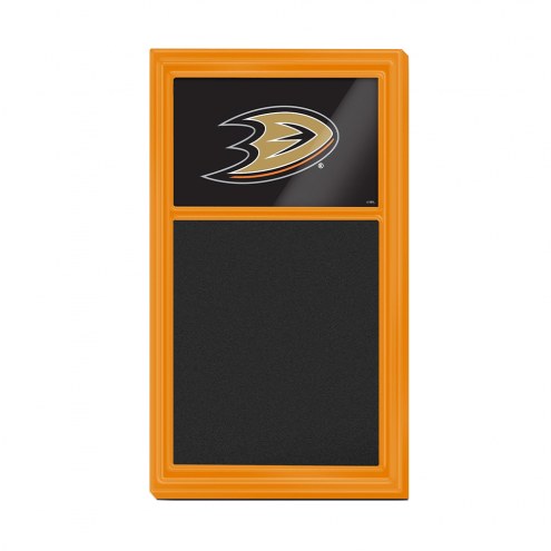 Anaheim Ducks Chalk Note Board