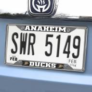 Anaheim Ducks Chrome Metal License Plate Frame