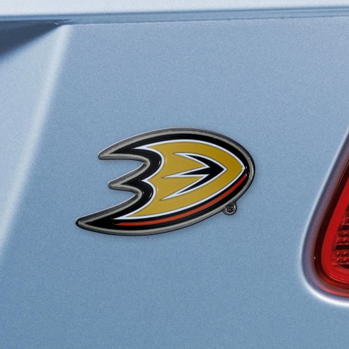 Anaheim Ducks Color Car Emblem