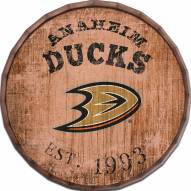 Anaheim Ducks Established Date 24" Barrel Top