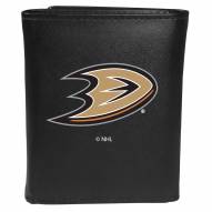 Anaheim Ducks Large Logo Leather Tri-fold Wallet