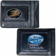Anaheim Ducks Leather Cash & Cardholder