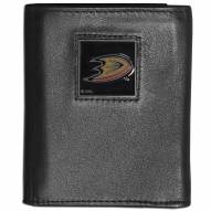 Anaheim Ducks Leather Tri-fold Wallet