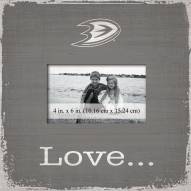 Anaheim Ducks Love Picture Frame