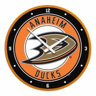 Anaheim Ducks Modern Disc Wall Clock
