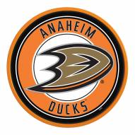 Anaheim Ducks Modern Disc Wall Sign