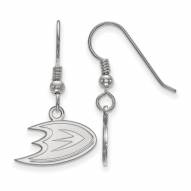 Anaheim Ducks Sterling Silver Extra Small Dangle Earrings