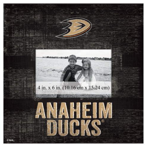 Anaheim Ducks Team Name 10&quot; x 10&quot; Picture Frame