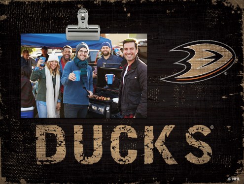 Anaheim Ducks Team Name Clip Frame