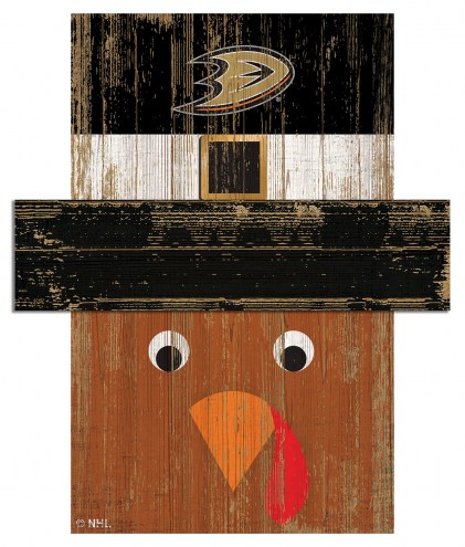 Anaheim Ducks Turkey Head Sign