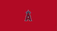 Los Angeles Angels of Anaheim MLB Team Logo Billiard Cloth