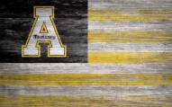 Appalachian State Mountaineers 11" x 19" Distressed Flag Sign