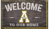 Appalachian State Mountaineers 11" x 19" Welcome to Our Home Sign