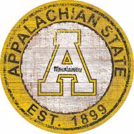 Appalachian State Mountaineers 24" Heritage Logo Round Sign