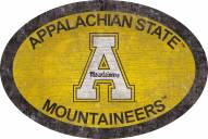 Appalachian State Mountaineers 46" Team Color Oval Sign