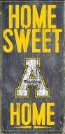 Appalachian State Mountaineers 6" x 12" Home Sweet Home Sign