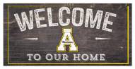 Appalachian State Mountaineers 6" x 12" Welcome Sign