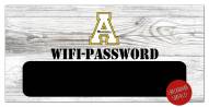 Appalachian State Mountaineers 6" x 12" Wifi Password Sign