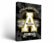 Appalachian State Mountaineers Banner Canvas Wall Art