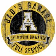 Appalachian State Mountaineers Dad's Garage Sign