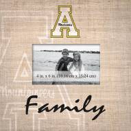 Appalachian State Mountaineers Family Picture Frame