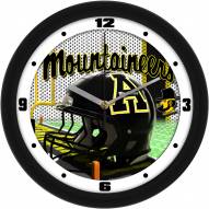Appalachian State Mountaineers Football Helmet Wall Clock