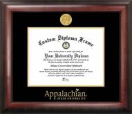 Appalachian State Mountaineers Gold Embossed Diploma Frame
