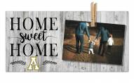 Appalachian State Mountaineers Home Sweet Home Clothespin Frame