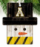 Appalachian State Mountaineers Snowman Ornament