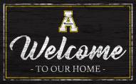 Appalachian State Mountaineers Team Color Welcome Sign