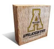 Appalachian State Mountaineers Team Logo Block
