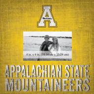 Appalachian State Mountaineers Team Name 10" x 10" Picture Frame