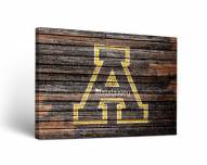 Appalachian State Mountaineers Weathered Canvas Wall Art