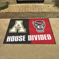 Appalachian State/NC State House Divided Mat