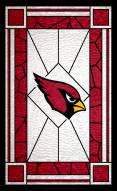 Arizona Cardinals 11" x 19" Stained Glass Sign