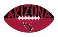 Arizona Cardinals 12" Football Cutout Sign