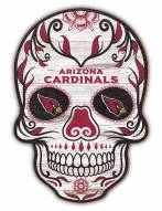 Arizona Cardinals 12" Sugar Skull Sign