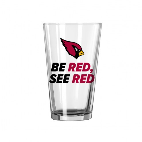 Arizona Cardinals 16 oz. Slogan Pint Glass