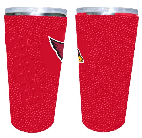 Arizona Cardinals 20 oz. Stainless Steel Tumbler with Silicone Wrap