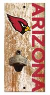 Arizona Cardinals 6" x 12" Distressed Bottle Opener
